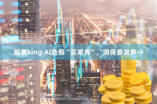 股票king AI造假“买家秀”，消保委发声→